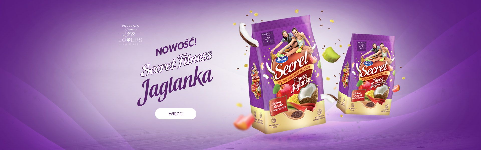 Secret Fitness Jaglanka 350 g