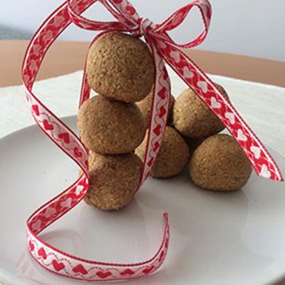 4 składnikowe kulki - ciasteczka