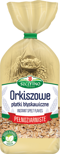 Płatki pełnoziarniste orkiszowe 400 g