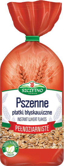 Płatki pełnoziarniste pszenne 400 g